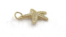 Starfish Gold Plated Charm