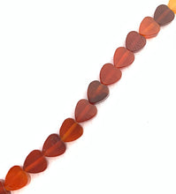 Carnelian Heart Bead Strand Sku#M2832