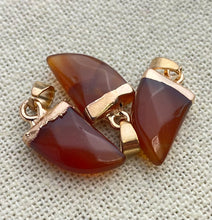 Agate Gold Plated Pendant