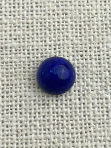 Lapis Circle Cabochon