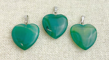 Agate Heart Pendant