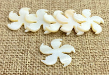 Mother of Pearl Flower Charm