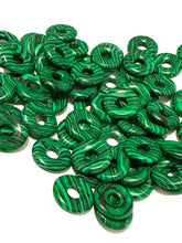 Malachite Donut Bead, Sku#BG138