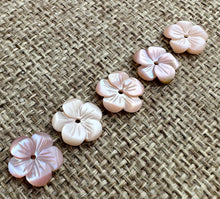 Mother of Pearl Flower Charms Sku#M74