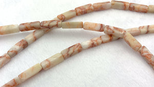 Red Net Jasper Bead Strand