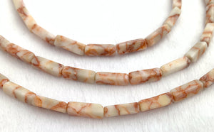 Red Net Jasper Bead Strand