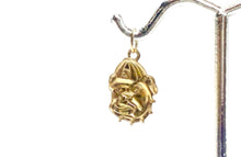 UGA Bulldog Charm 762-C, Sterling Silver & 14K Gold Filled