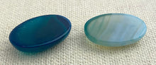 Blue Lace Agate Oval Cabochon