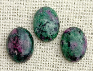 Ruby Fuchsite Oval Cabochon