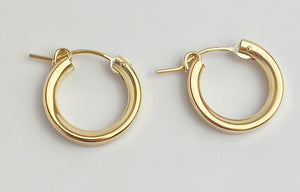 14k Gold Filled Hoop Earrings