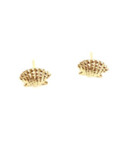 14KGF Seashell Studs 1820-4