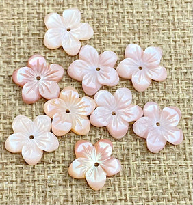 Mother of Pearl Flower Charm Sku#M72