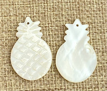 Mother of Pearl Pineapple Charm