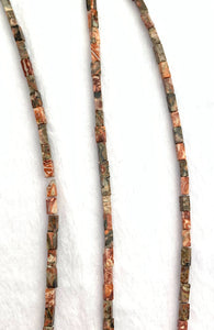 Red Leopard Bead Strand Sku#2716