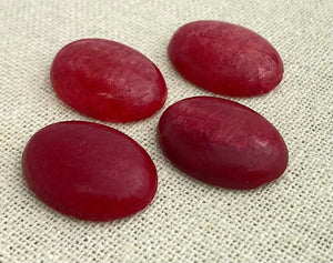 Red Malachite Oval Cabochon