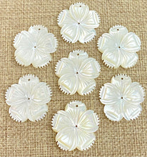 Mother of Pearl Flower Charm Sku#M77