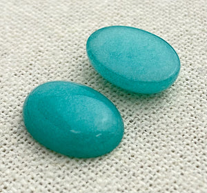 Blue Jasper Oval Cabochon Sku#M1959