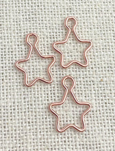 14k Rose Gold Filled Star Charm