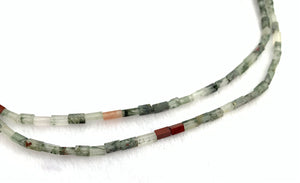 African Bloodstone Bead Strand