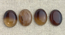 Brown Banded Agate Oval Cabochon