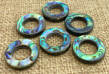 Abalone Circle Charm