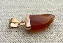 Agate Gold Plated Pendant