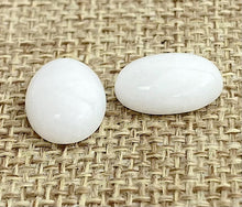 Mutton Fat Jade Oval Cabochon