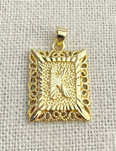 Gold Plated “K” Initial Pendant