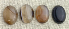 Brown Banded Agate Oval Cabochon