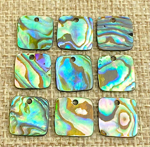 Abalone Square Charm