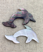 Mother of Pearl Dolphin Charm