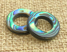 Abalone Circle Charm