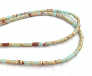 Agalmatolite Bead Strand