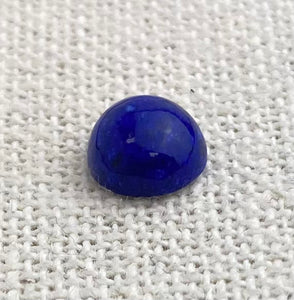 Lapis Circle Cabochon