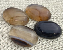 Brown Banded Agate Oval Cabochon