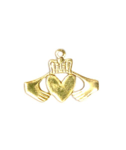 14KGF Claddagh Charm 529