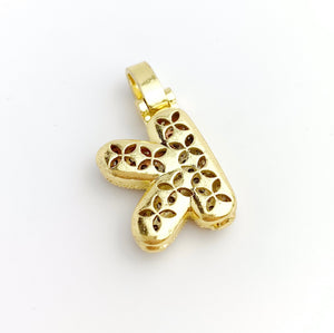 Gold Plated Initial “K” Pendants