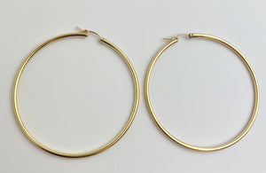 14k Gold Filled Hoop Earrings