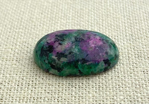 Ruby Fuchsite Oval Cabochon