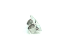 14K White Gold Ear Nut FP Jumb, Sku#12-27-20