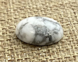 Howlite Oval Cabochon Sku#M2084