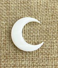 Mother of Pearl Moon Charm