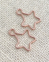 14k Rose Gold Filled Star Charm