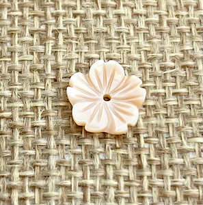 Mother of Pearl Flower Charm Sku#M69