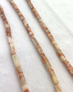 Red Net Jasper Bead Strand