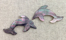 Mother of Pearl Dolphin Charm