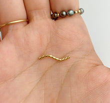 14k Gold Filled Twisted Square S Tube