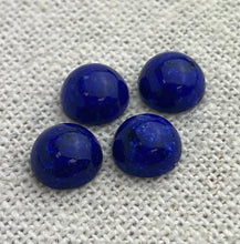 Lapis Circle Cabochon