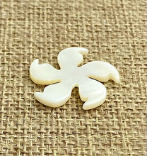 Mother of Pearl Flower Charm